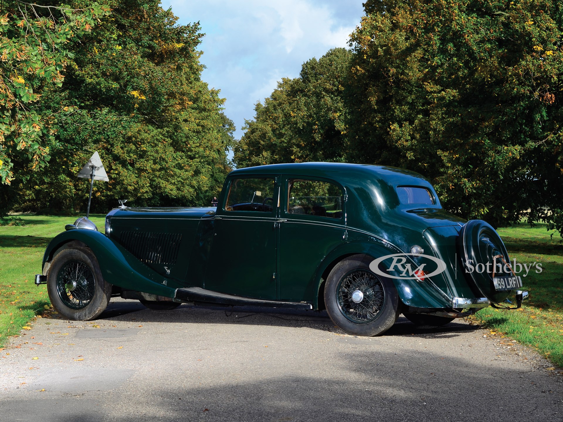 1936 Bentley 4 1 4 Litre Sports Saloon By Park Ward Aalholm