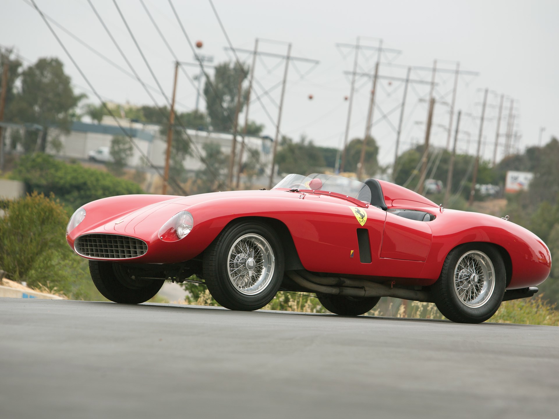 1955 Ferrari 750 Monza Spider By Scaglietti Monterey 2013 RM Sotheby S