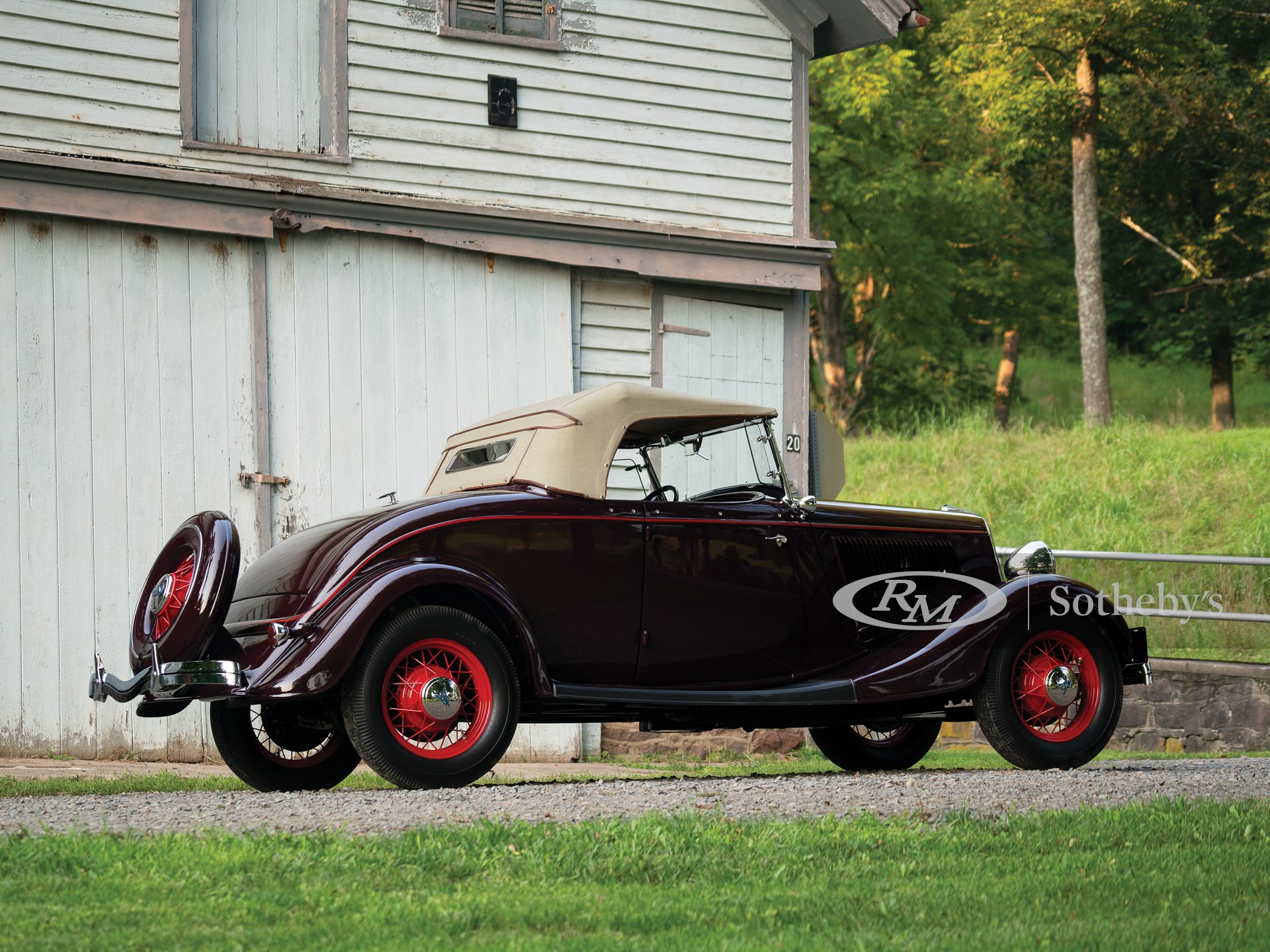 Ford V Deluxe Roadster Hershey Rm Auctions