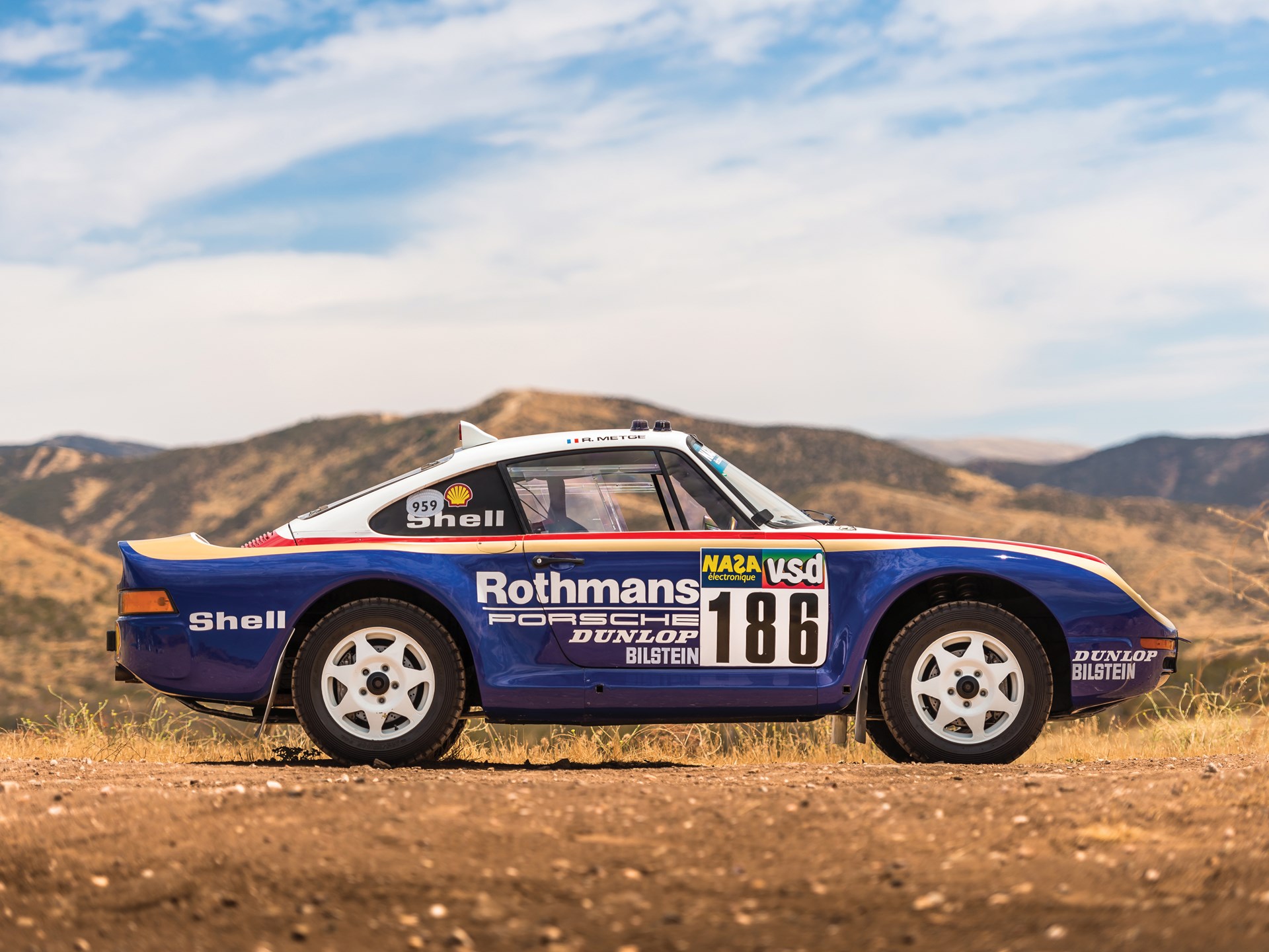 1985 porsche 959 paris-dakar