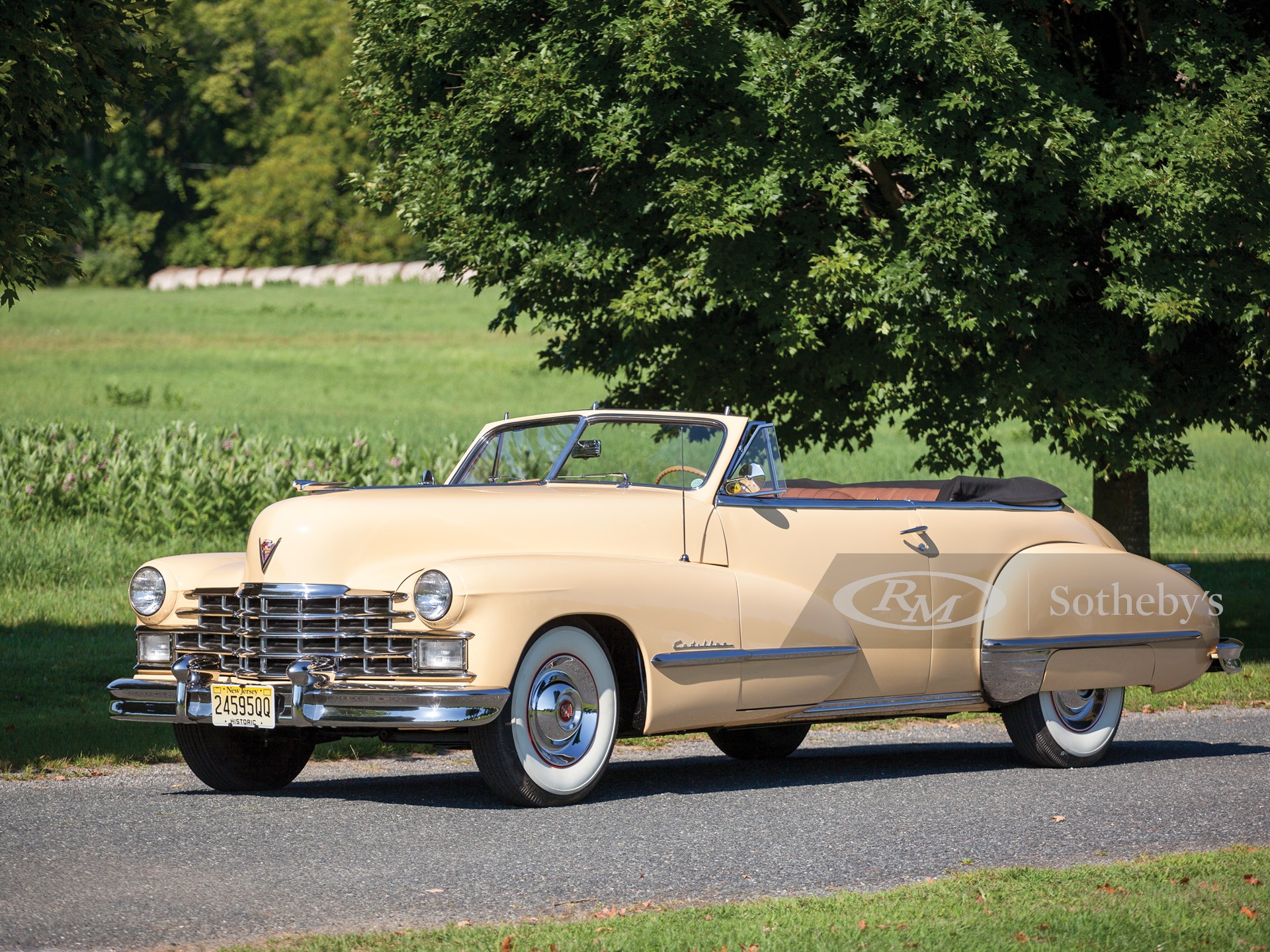 1947 Cadillac Series 62 Convertible Coupe Hershey 2015 RM Auctions