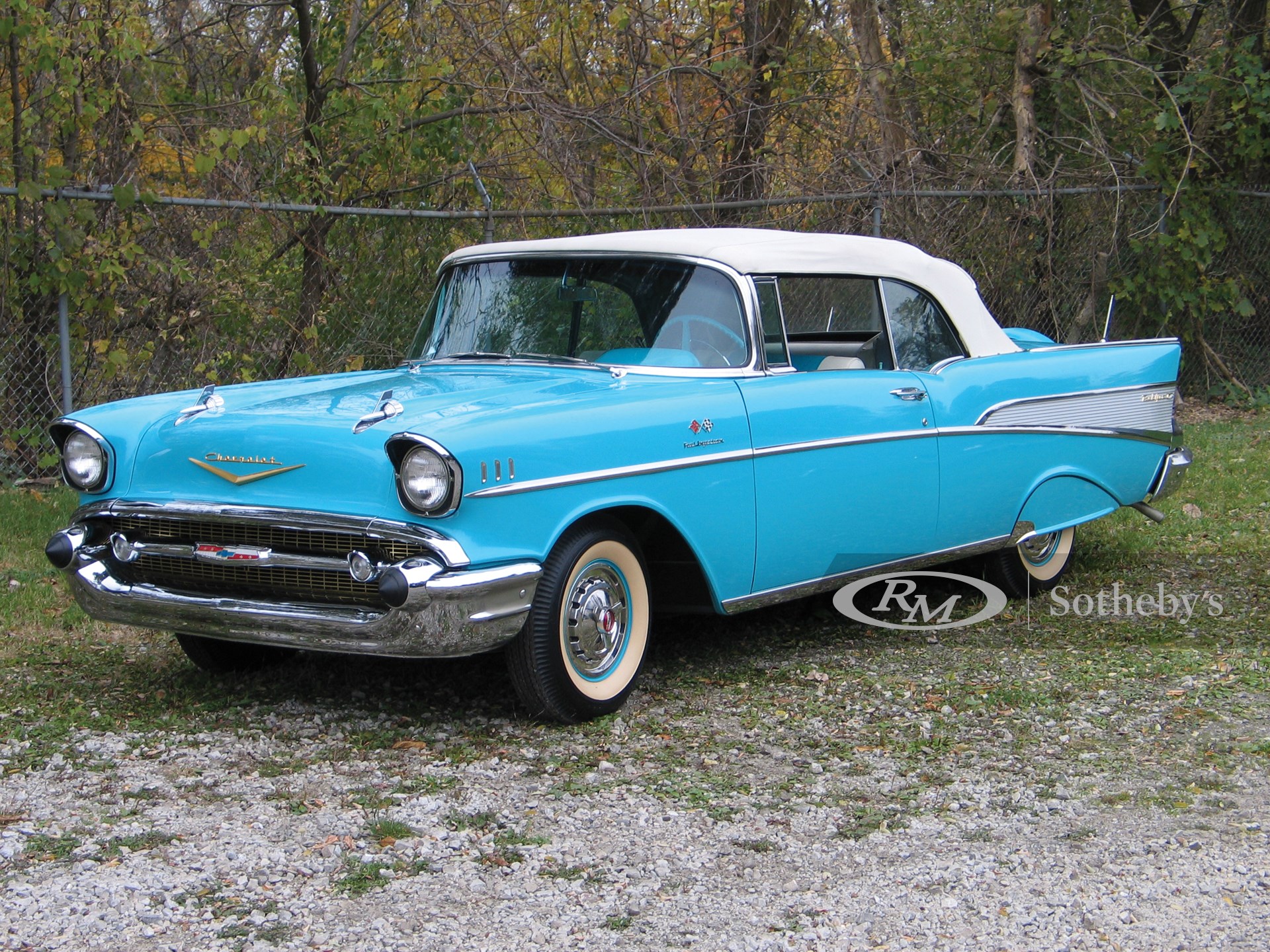 1957 Chevrolet Bel Air Fuel Injected Convertible Automobiles Of Arizona 2008 Rm Sothebys