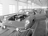 1962 Ferrari 400 Superamerica LWB Coupe Aerodinamico by Pininfarina - $Chassis no. 3949 SA being assembled at Maranello.