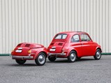 1970 Fiat 500 L with Trailer