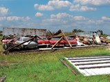 Chassis 07809 following the barn collapse as a result of Hurricane Charley, 2004.