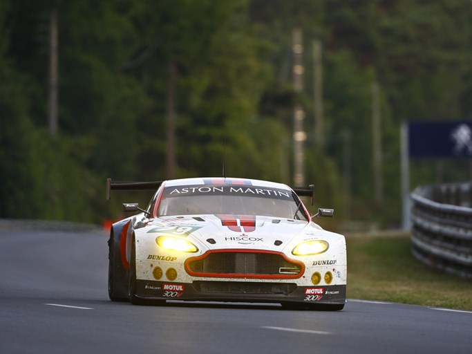 The Vantage GT2 as seen at the 2011 24 Hours of Le Mans.