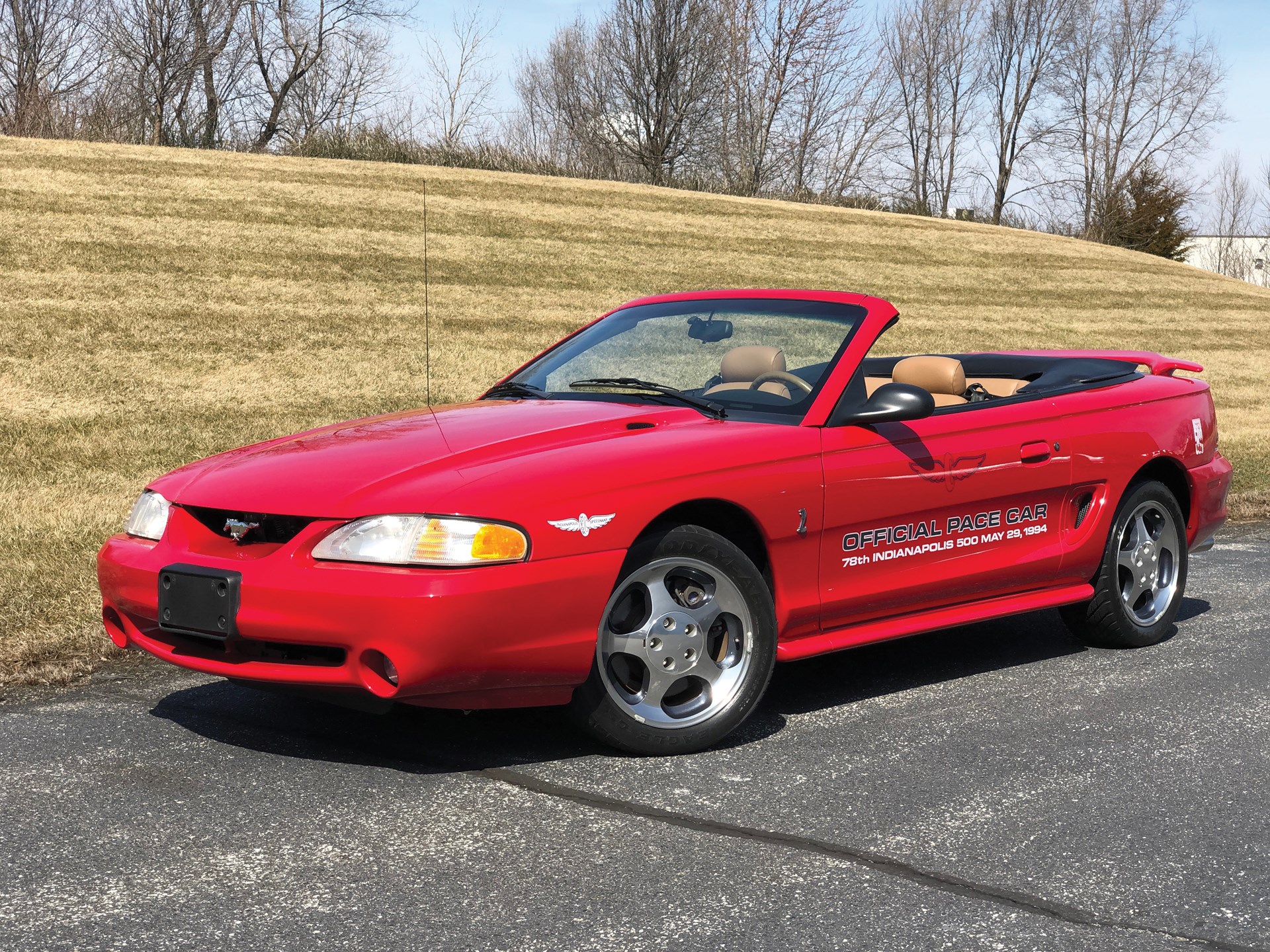 Rm Sotheby S 1994 Ford Mustang Cobra Convertible Pace Car