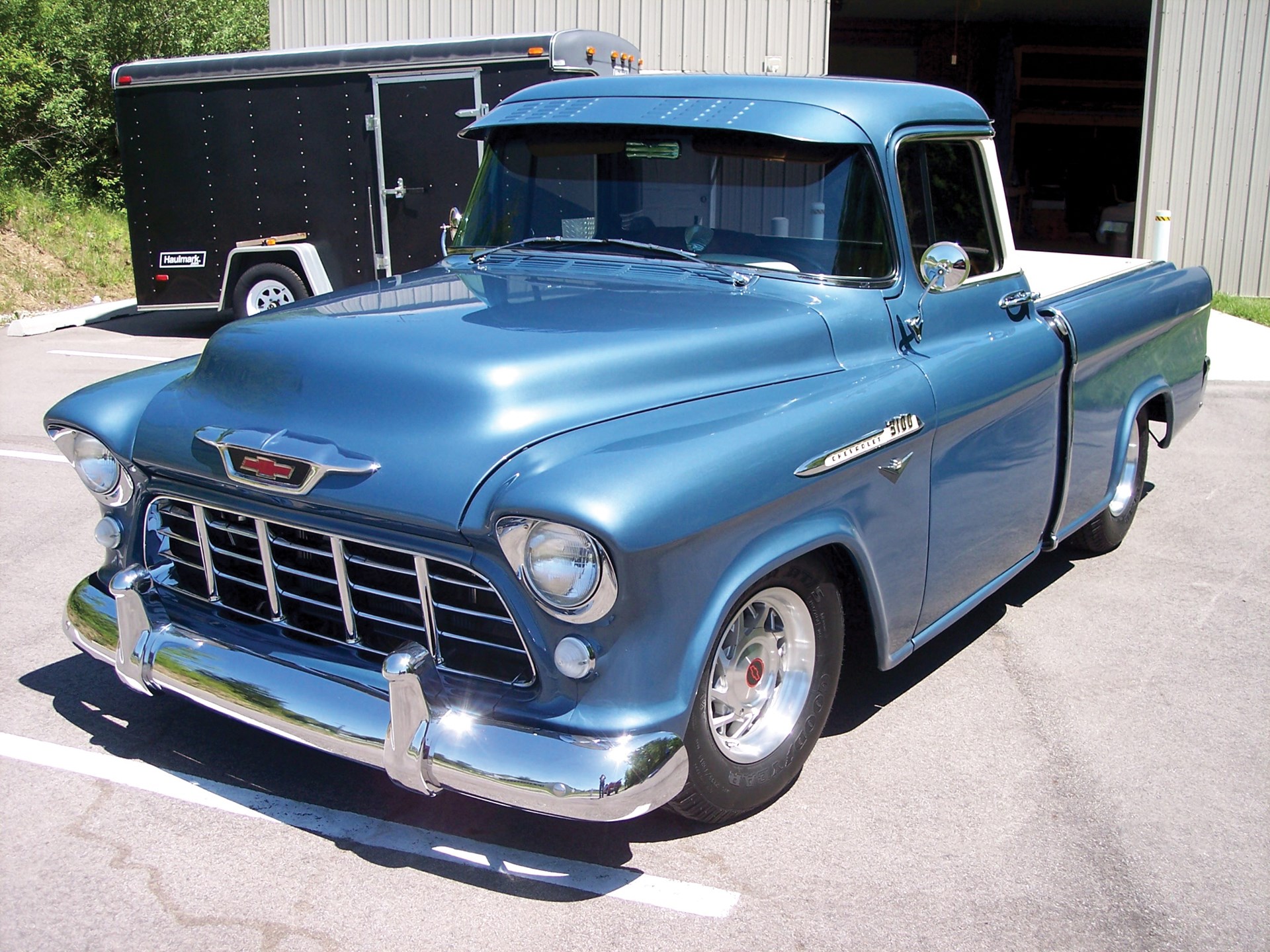 1955 Chevrolet Cameo Pickup Custom | Auburn Fall 2018 | RM Sotheby's