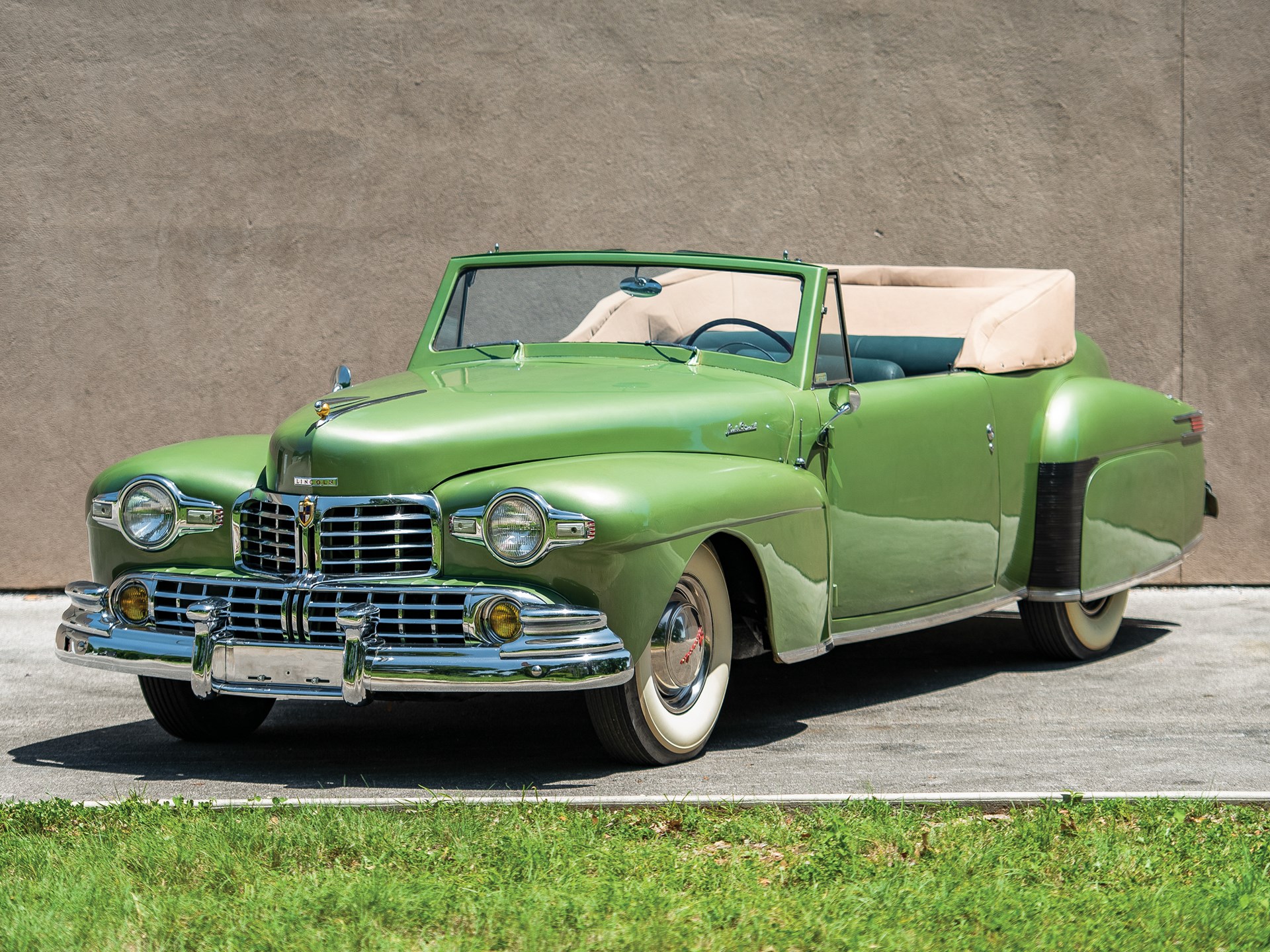 1947 Lincoln Continental Cabriolet Hershey 2018 RM Sotheby's