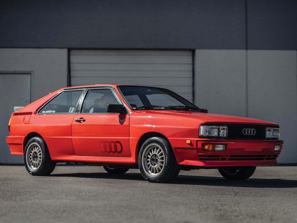 1983 Audi Urquattro offered at RM Sothebys live Arizona auction 2021
