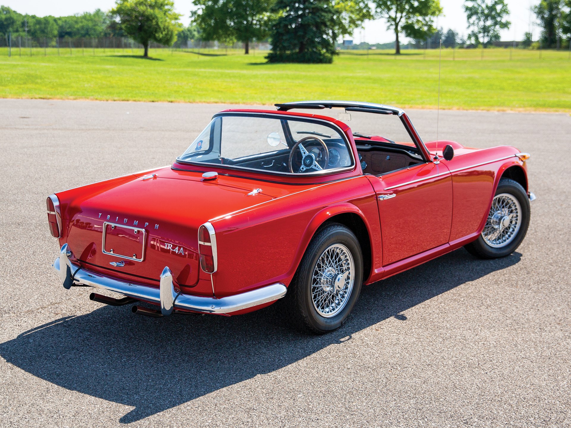 1966 Triumph TR4A Hershey 2018 RM Sotheby's