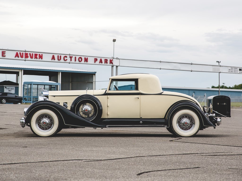 1934 Packard Super Eight Coupe offered at RM Auctions Auburn Fall live auction 2019