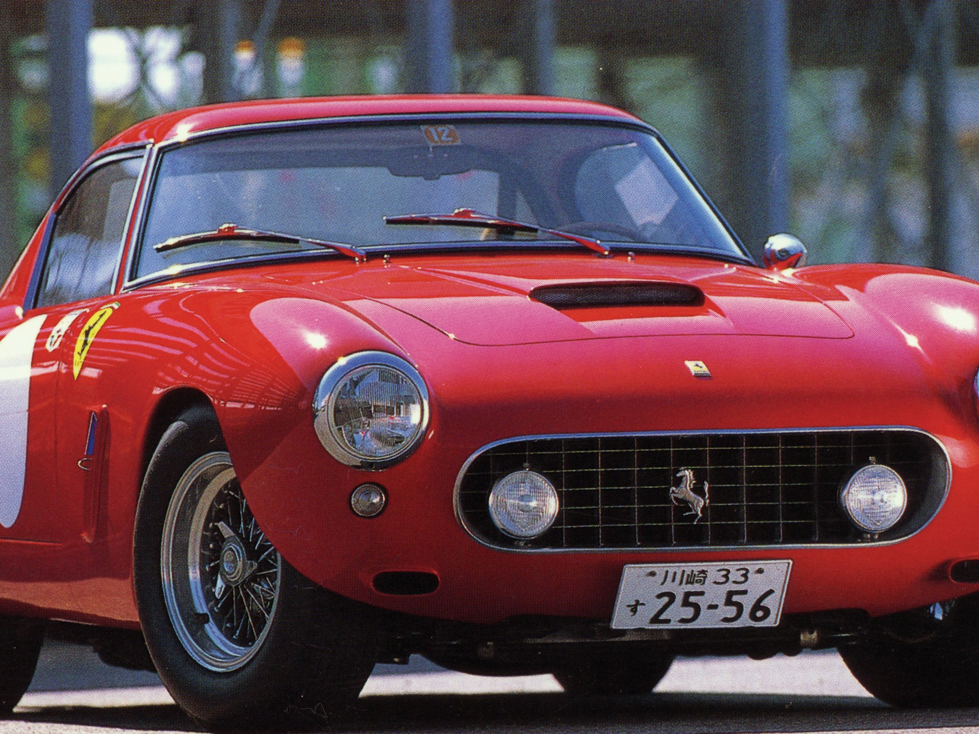 Ferrari 250 gt Berlinetta SWB желтая