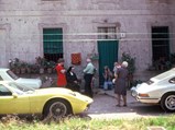 1969 Lamborghini Miura P400 S by Bertone - $The Miura as seen in Cremona, Italy with Mrs. Weber’s family and Mr. Weber’s Porsche 911, circa 1975.