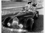 Chassis no. 47420 after winning the Prix d’Excellence at the Concours d’Elegance de Biarritz in September of 1948.
