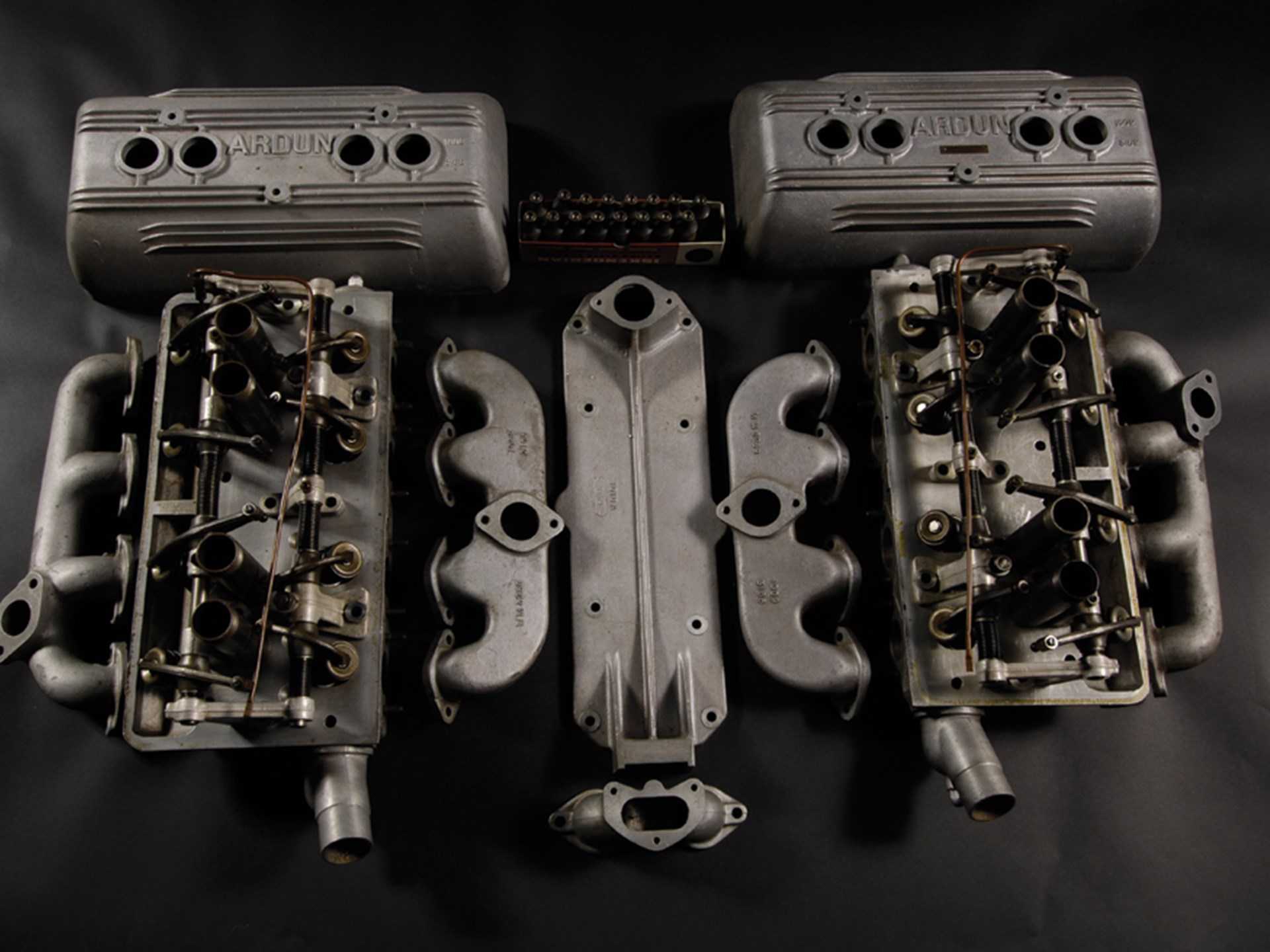 New Old Stock Ardun OHV Cylinder Heads for 1938-1953 Ford Flathead V8 Joe&a...