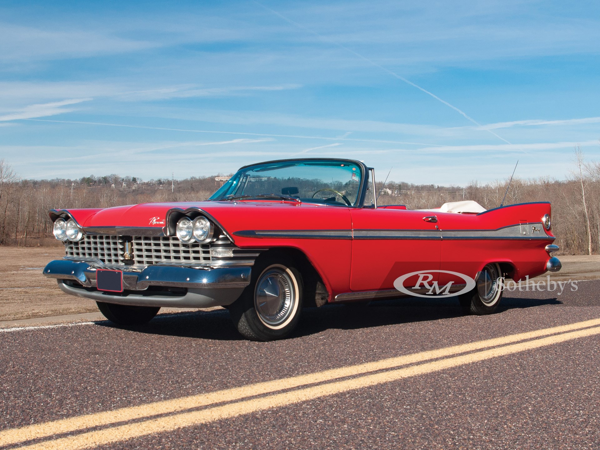 1959 Plymouth Sport Fury Convertible 