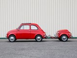 1970 Fiat 500 L with Trailer