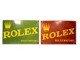 Pair of Rolex Signs