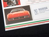 Ferrari F40 Owner’s Manual and Pouch, Factory Literature, Seat Covers, and Schedoni Presentation Piece