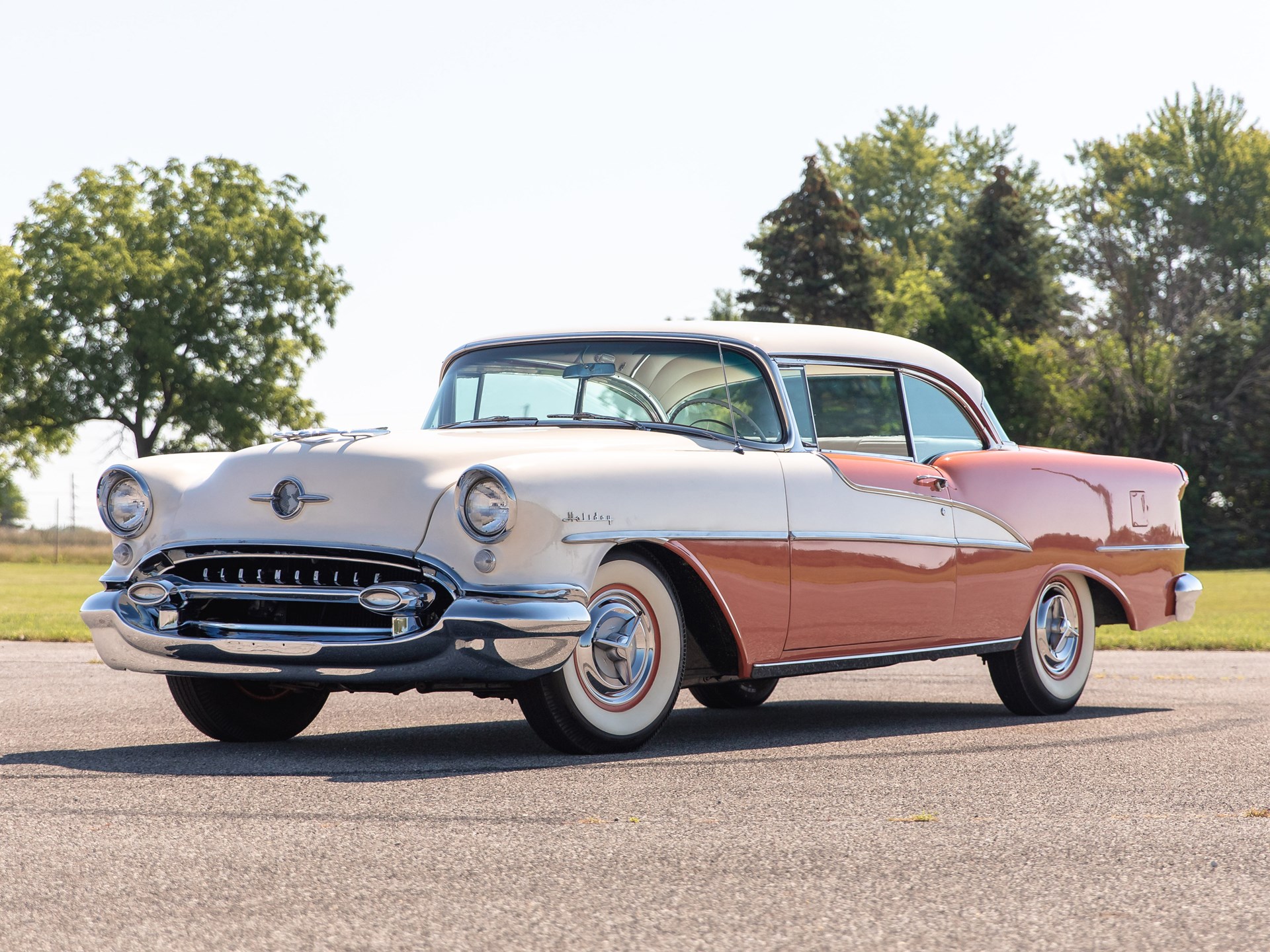 1955 Oldsmobile Ninety-Eight Holiday Coupe | Auburn Fall 2021 | RM ...