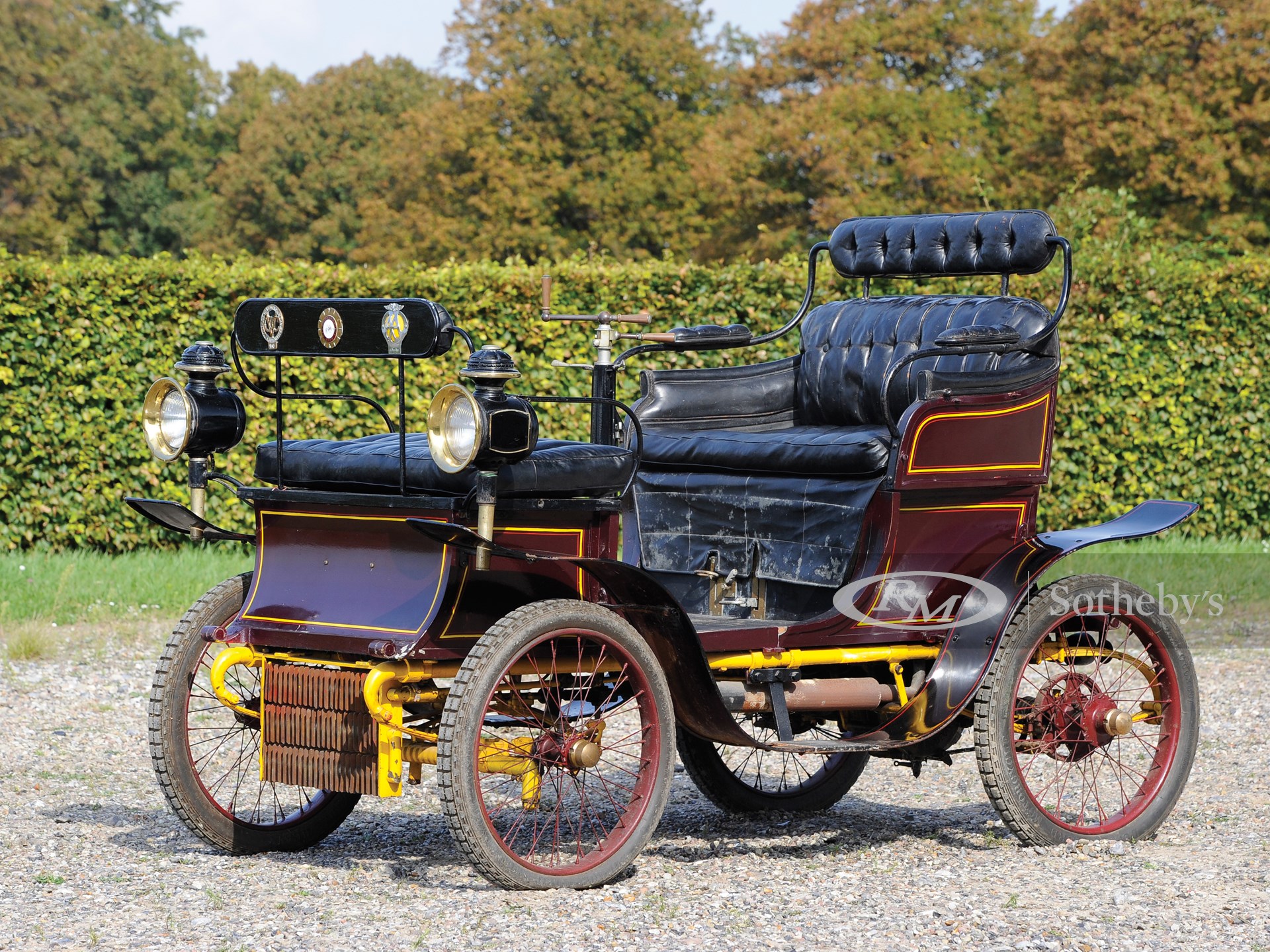 1900 De Dion-Bouton Four-Seat Vis-à-Vis | Aalholm Automobile Collection ...