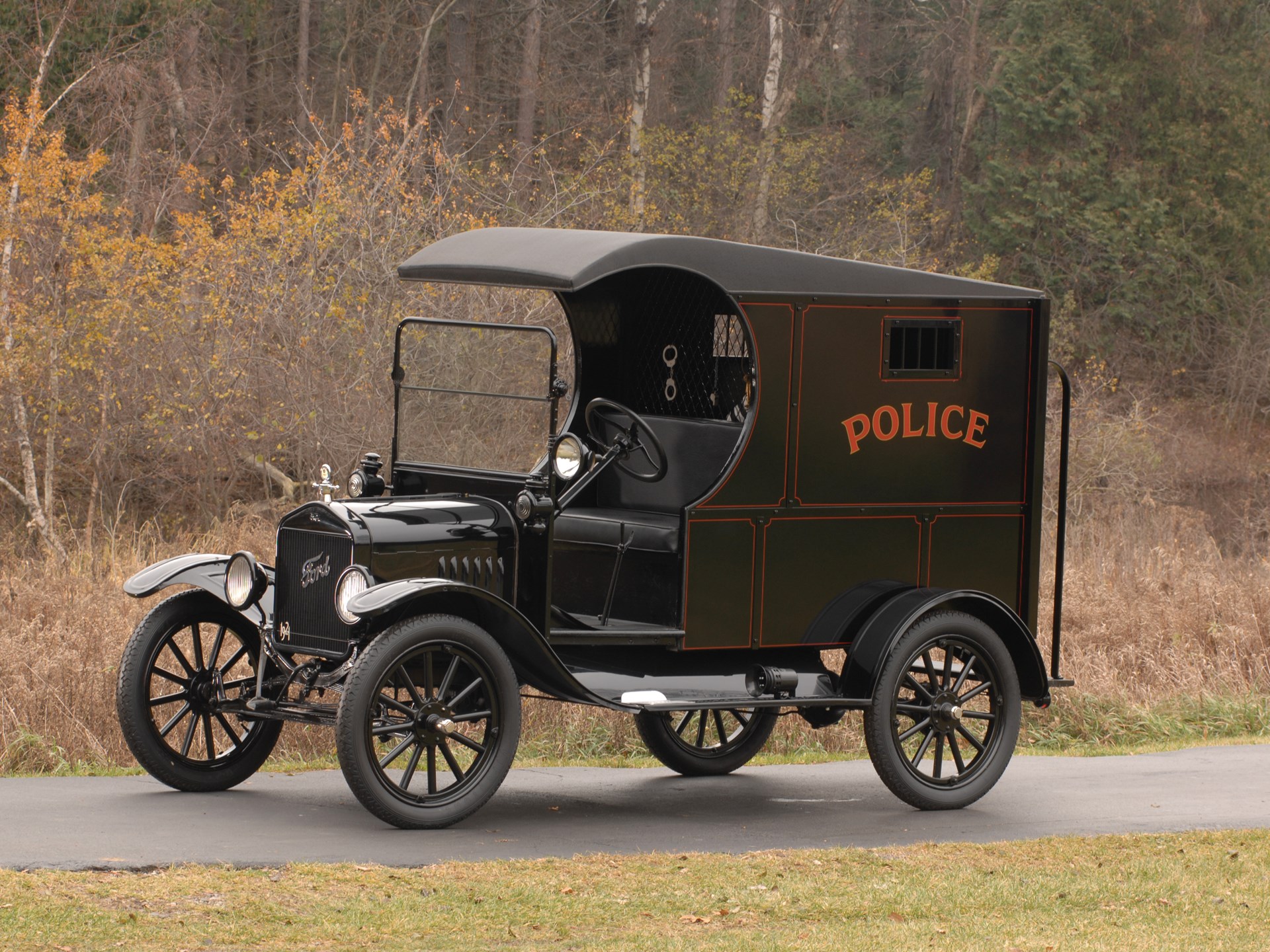 1921 Ford Model T Paddy Wagon The Mcmullen Collection Rm Sothebys