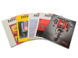 Five Rosso Ferrari Magazines