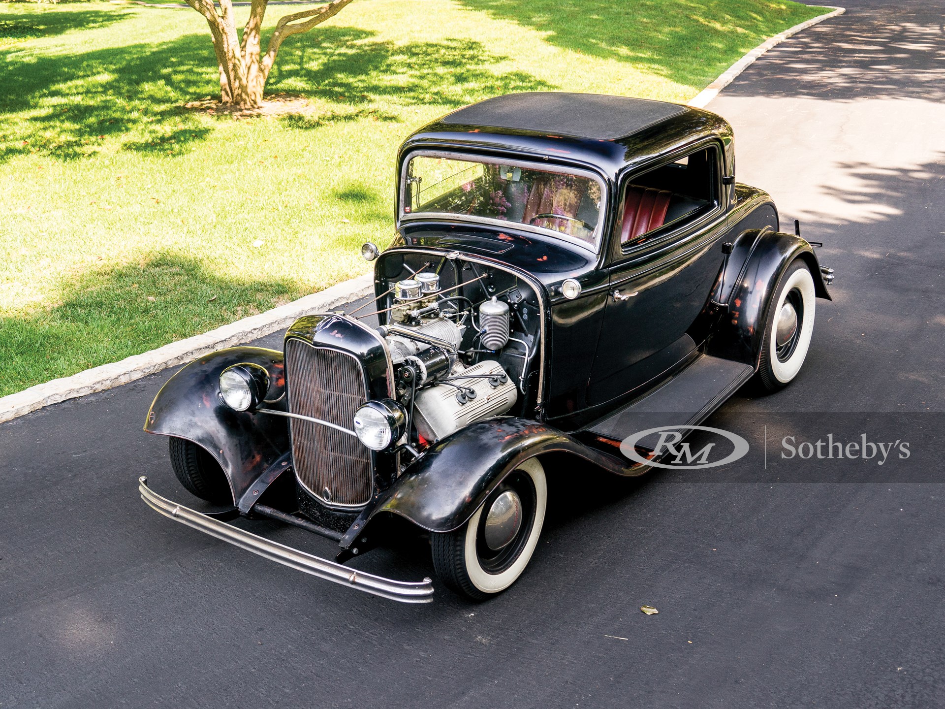 1932 Ford Three Window Coupe Hot Rod Hershey 2017 Rm Auctions 1093