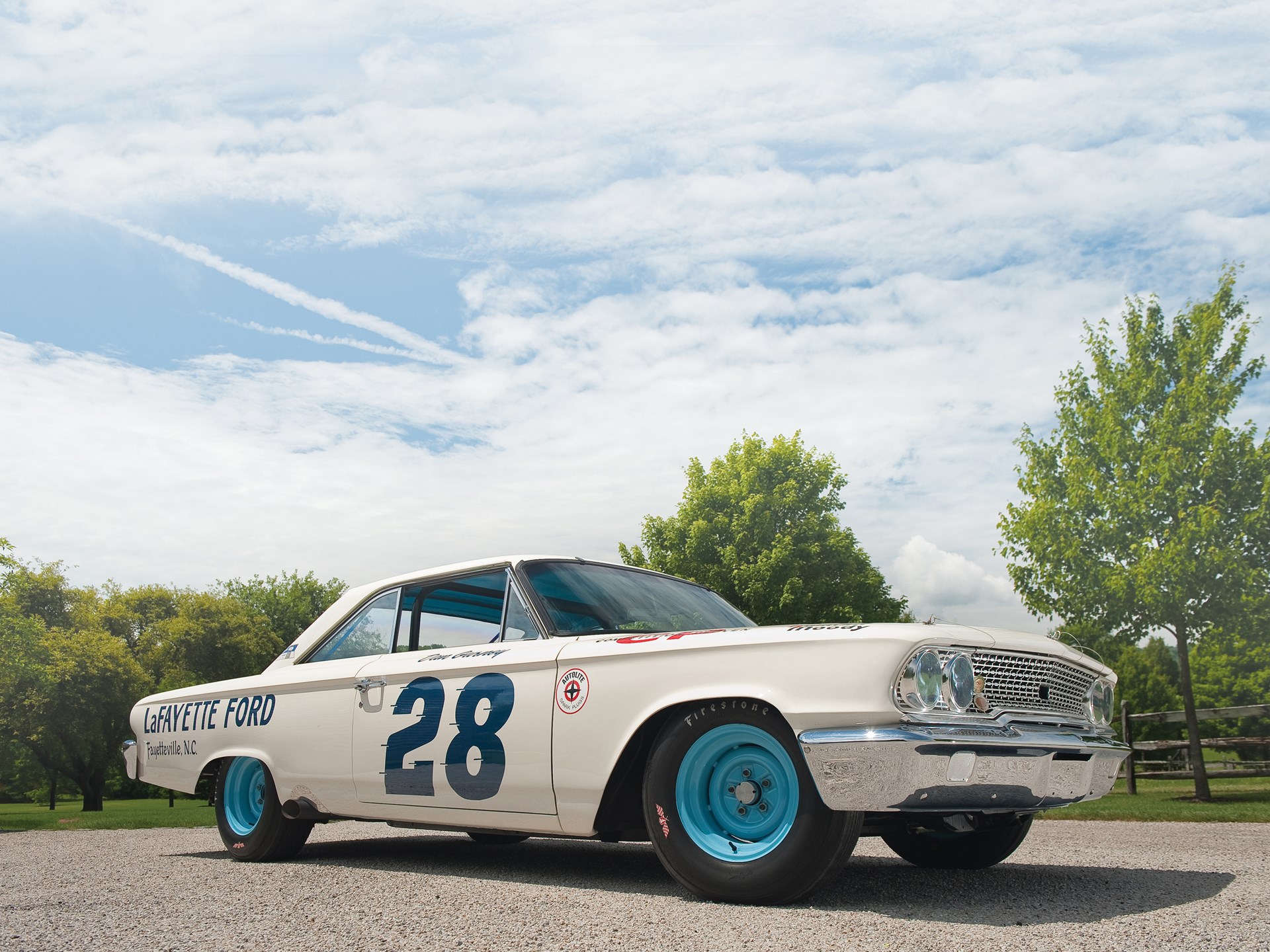 1963 Ford Galaxie Holman & Moody NASCAR Race Car | Sports & Classics of ...