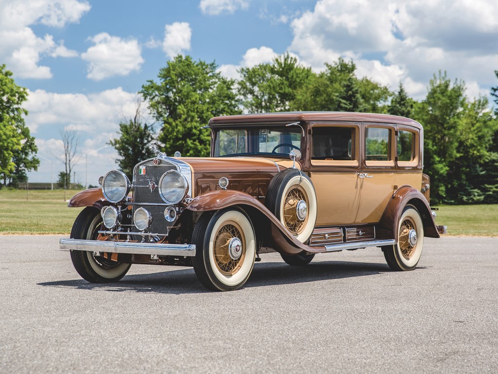 1931 Cadillac V16 SevenPassenger Imperial Sedan by Fleetwood offered at RM Auctions Auburn Fall live auction 2019