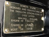 1954 Swallow Doretti  - $
