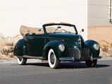 1938 Lincoln-Zephyr Convertible Sedan