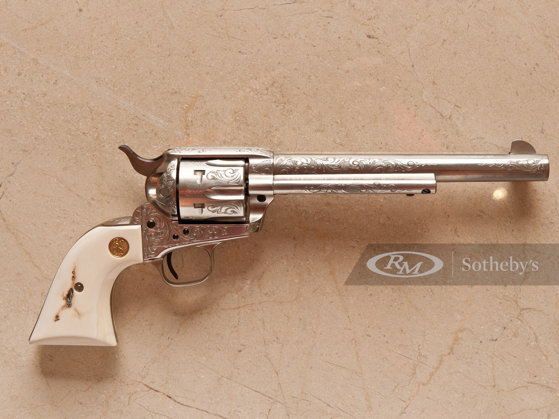 Colt 45 Caliber Single Action Army Revolver The Milhous Collection 2012 Rm Sotheby S