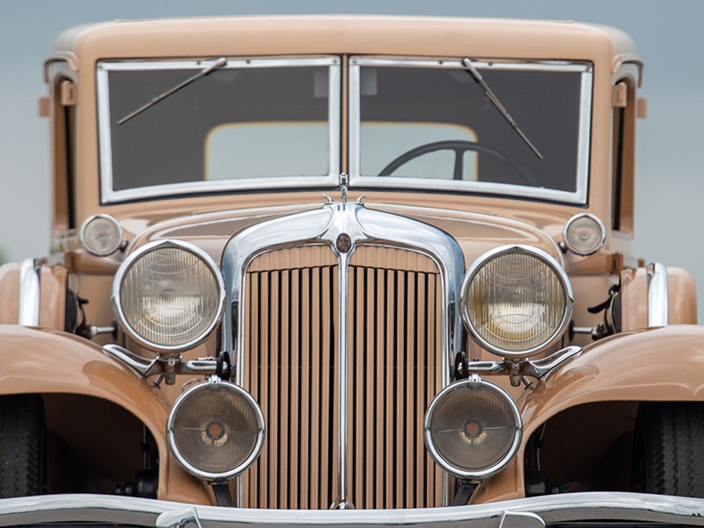 1931 Chrysler CG Imperial CloseCoupled Sedan offered at RM Auctions Auburn Fall Live Collector Car Auction 2021