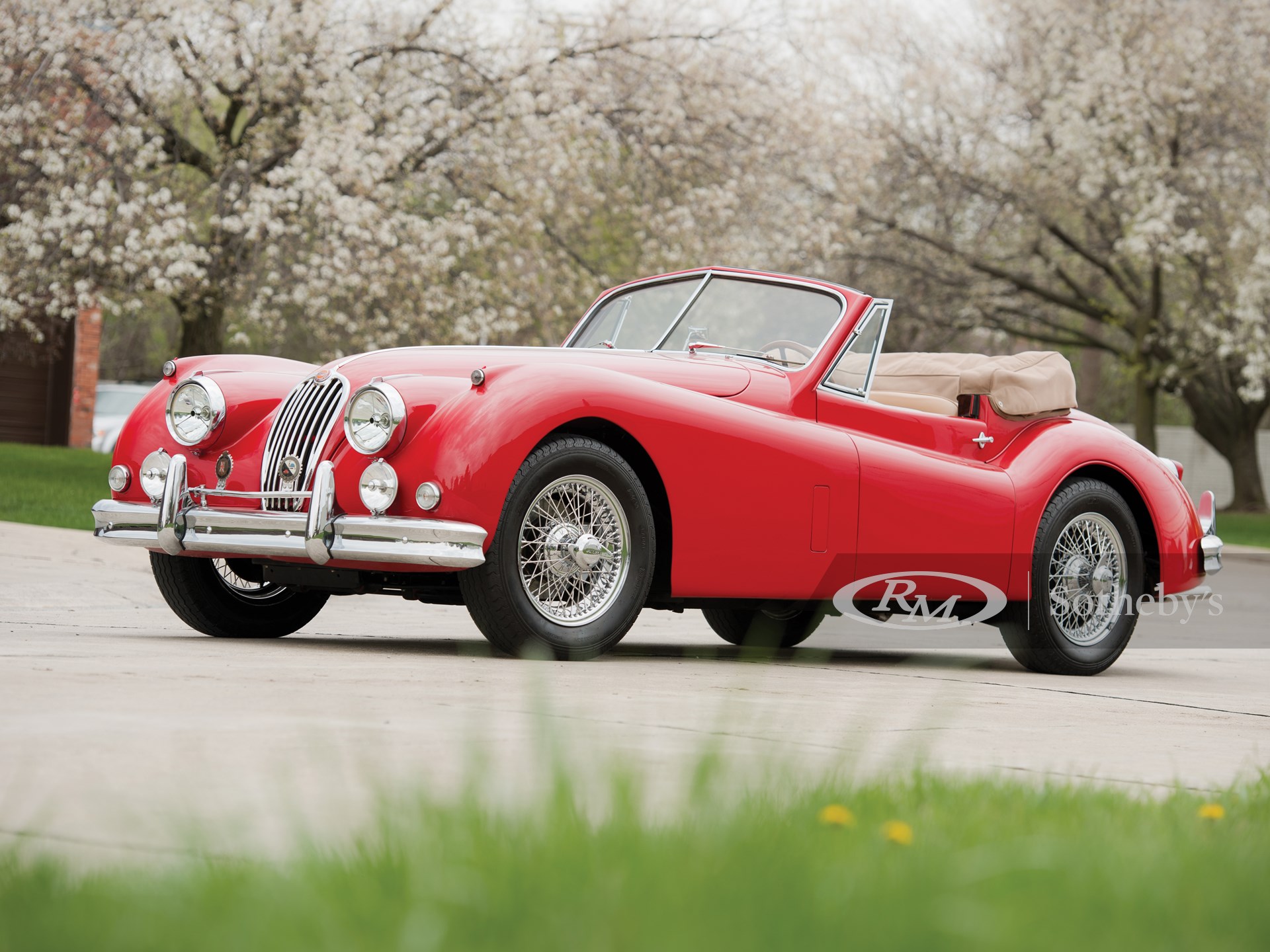 1955 Jaguar XK140 MC Drophead Coupe | Motor City 2014 | RM Auctions