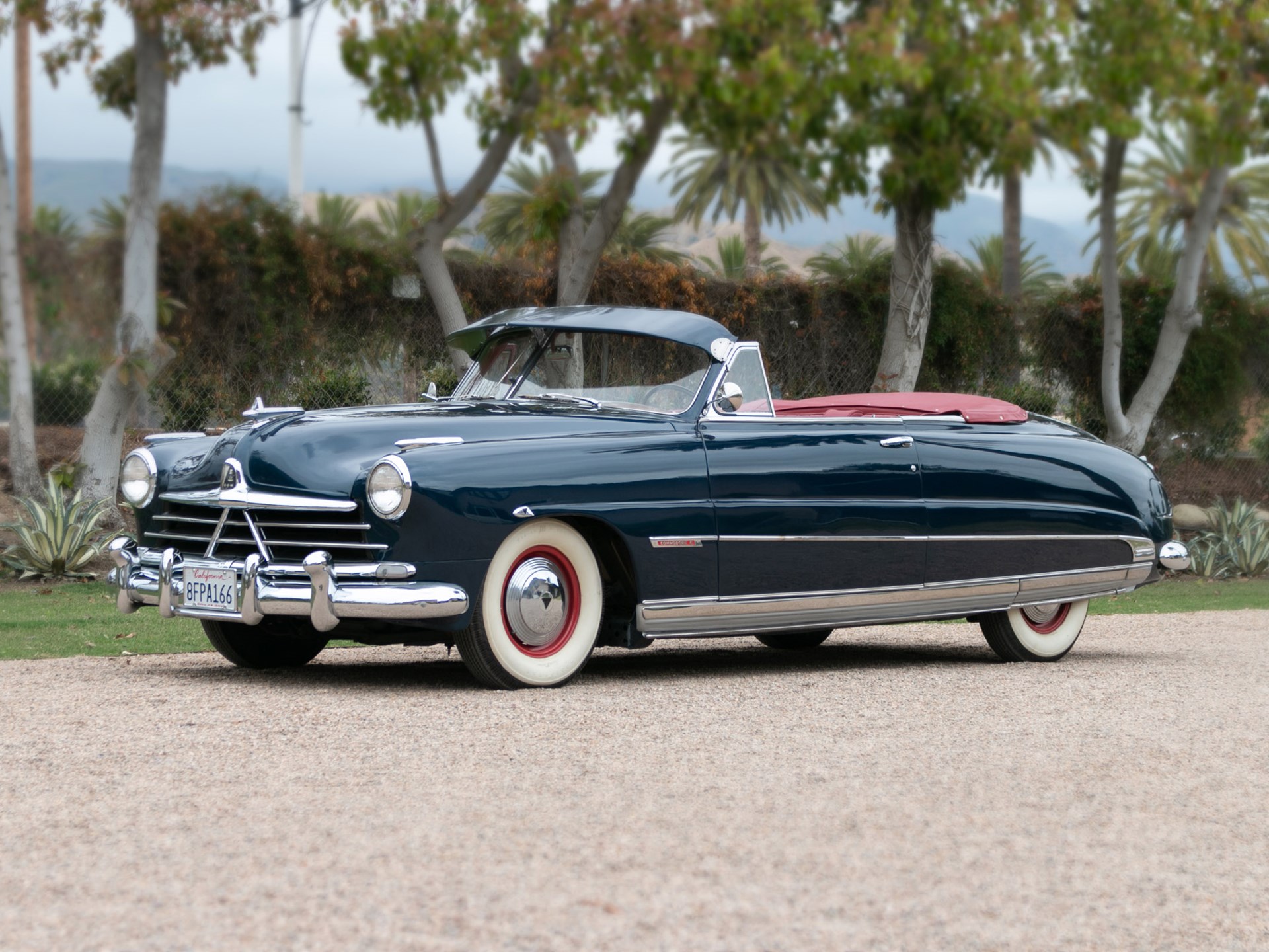 1950 Hudson Commodore Eight Convertible Brougham Open Roads, March