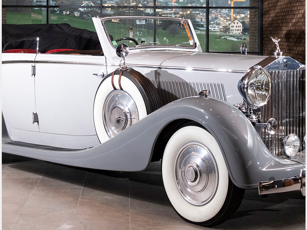 1937 RollsRoyce Phantom III FourDoor Cabriolet by Voll  Ruhrbeck offered at RM Sothebys A Passion For Elegance 2021
