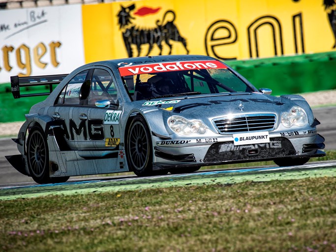 The Mercedes-AMG was driven at a track day at the Hockenheimring in April 2016