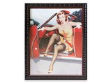Framed Automotive Themed Artwork