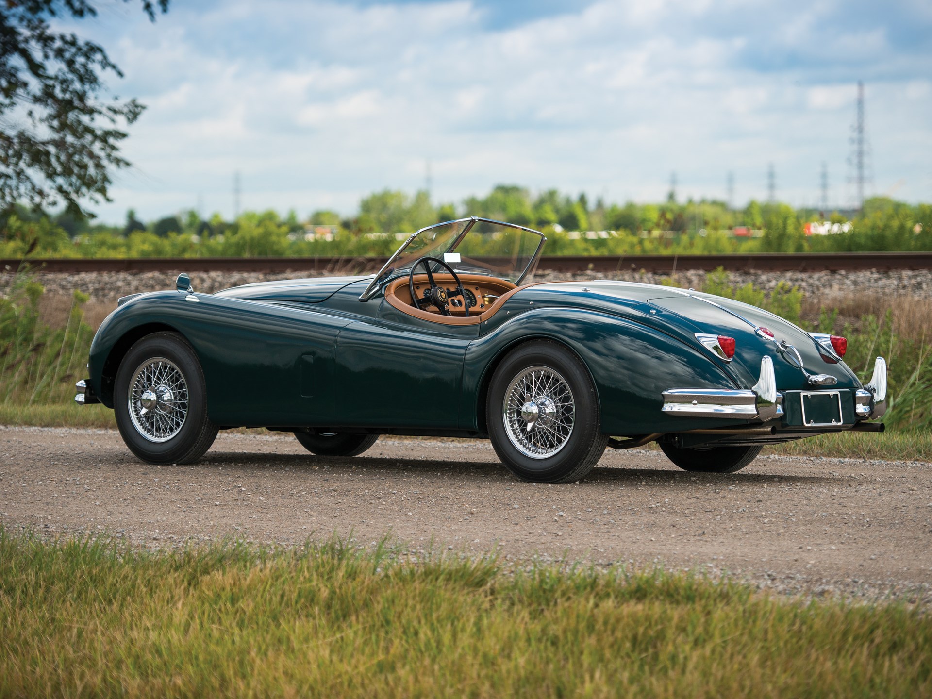 RM Sotheby's - 1955 Jaguar XK 140 MC Roadster | Hershey 2017