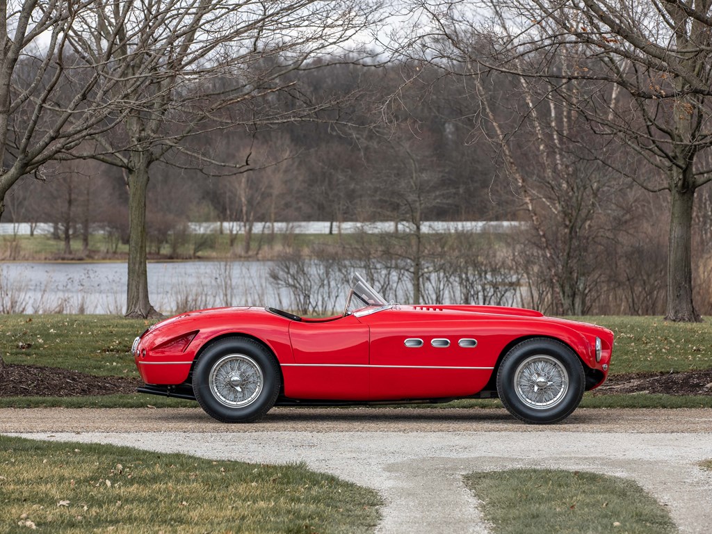 1953 Ferrari 340 MM Spider by Vignale offered at RM Sothebys Monaco live auction 2022