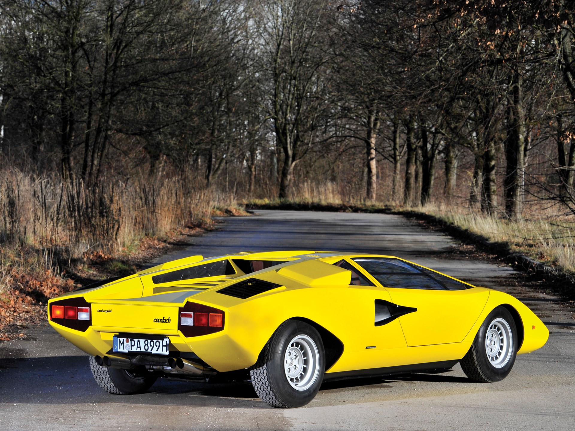 1975 Lamborghini Countach LP400 'Periscopio' by Bertone | Villa Erba ...