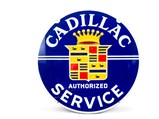 Cadillac Authorized Service Double-Sided Sign