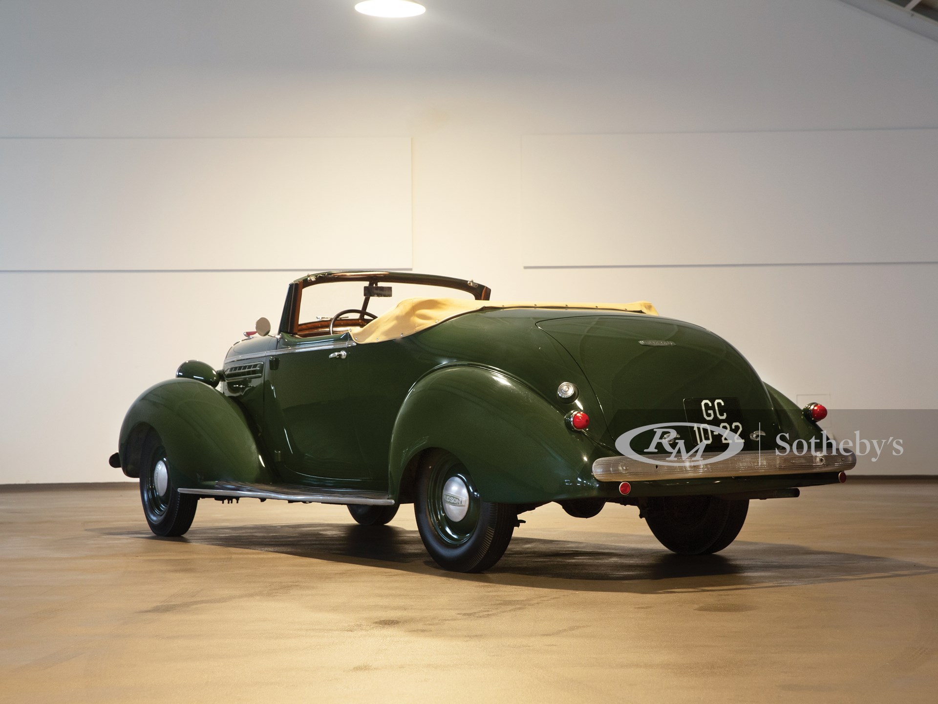 1937 Hudson Deluxe Eight Convertible Brougham The Sáragga Collection Rm Sothebys