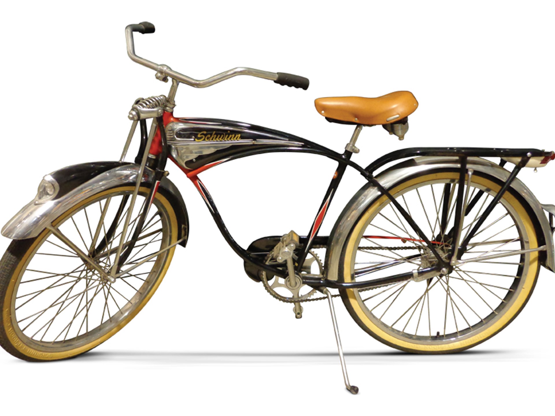 Schwinn Black Phantom Centennial Bicycle Auburn Memorabilia Auction