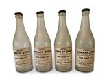 Four Original Bottles of Ford Tomato Juice, ca. 1930s