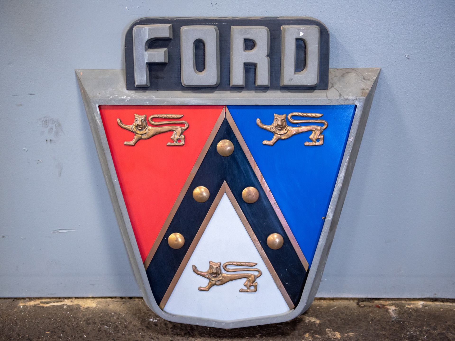 1950s Ford Logo Sign | Auburn Fall 2021 | RM Sotheby's