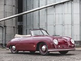 1951 Porsche 356 1300 'Split-Window' Cabriolet by Reutter - $