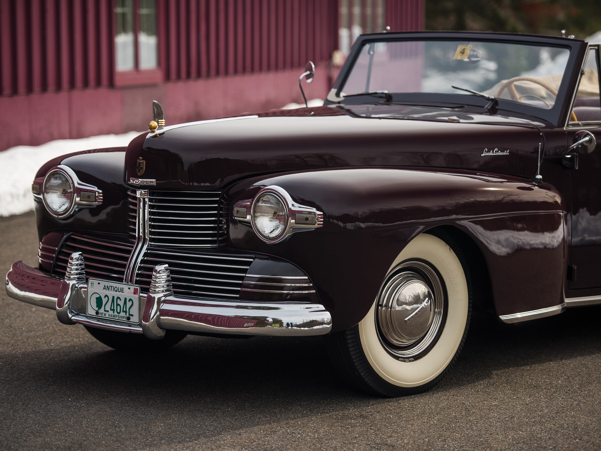 Lincoln continental convertible 1942